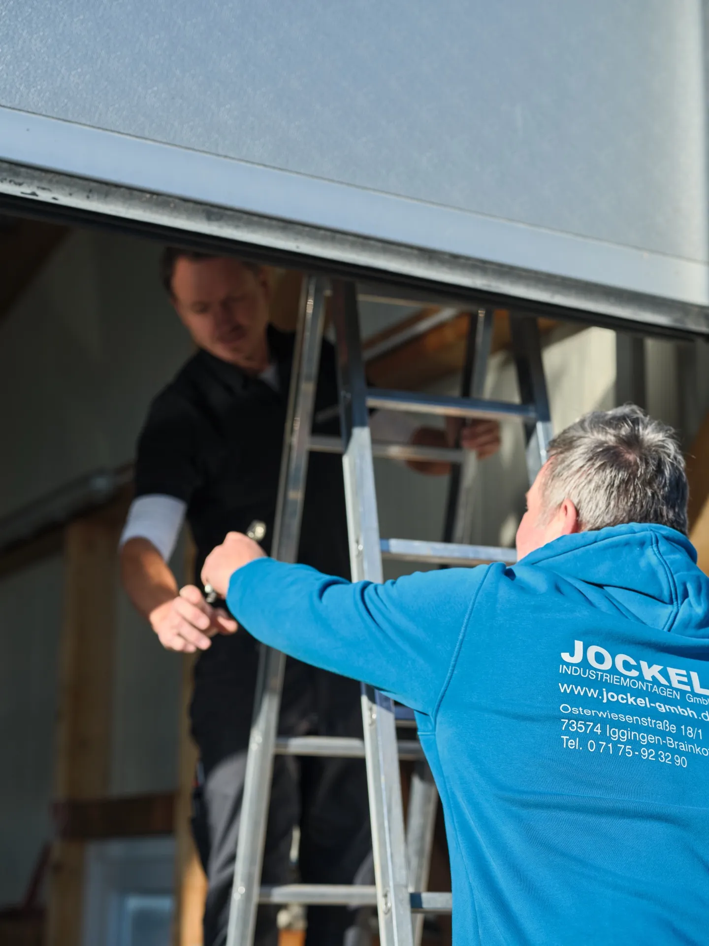 Teamwork am Tor