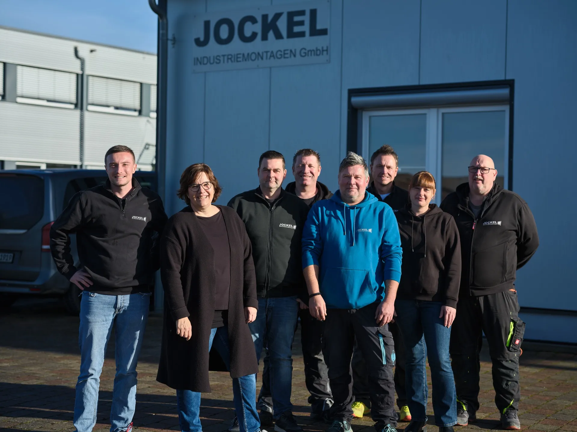 Das Team von JOCKEL Industriemontagen