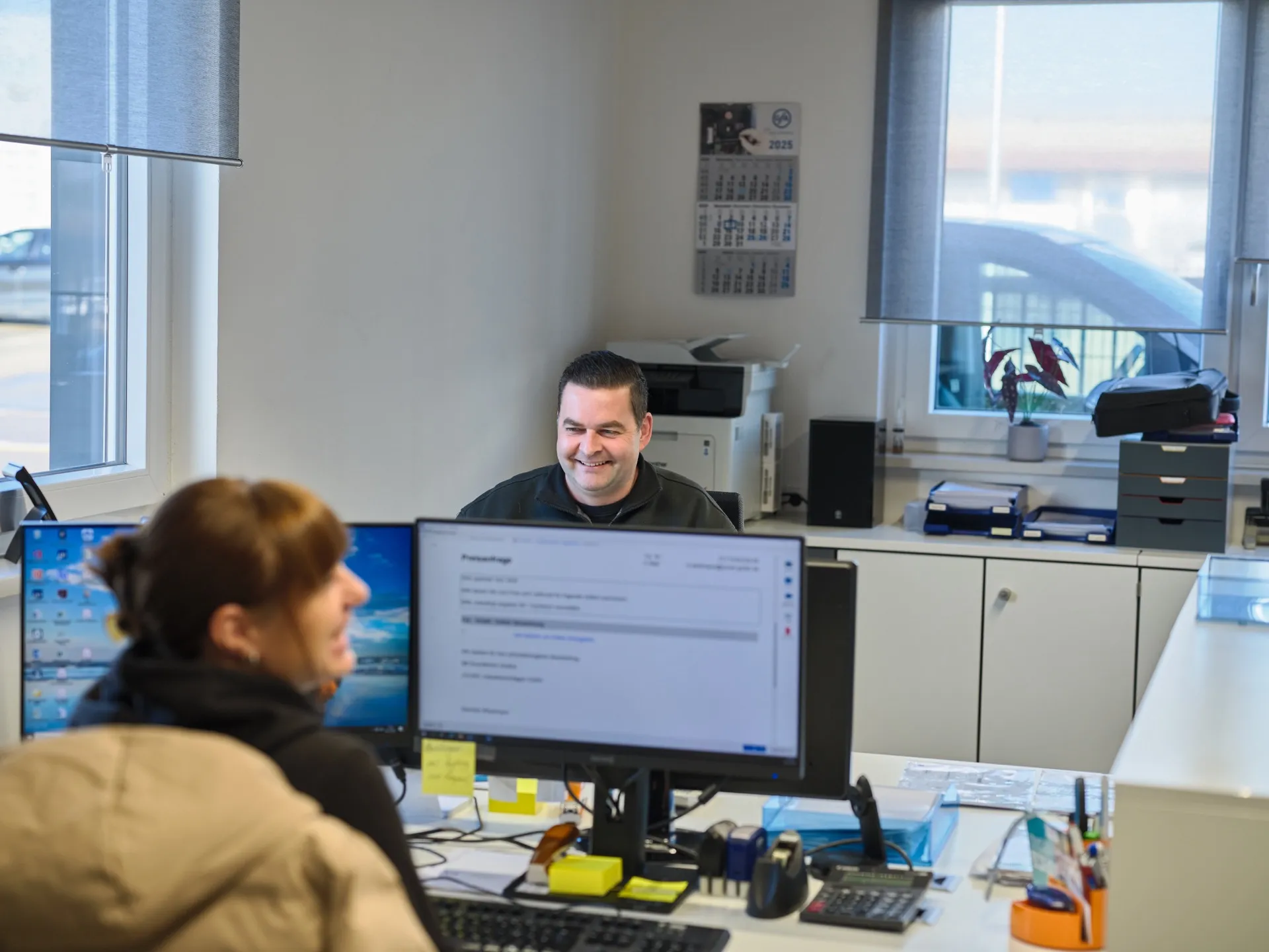 Büroarbeit bei JOCKEL